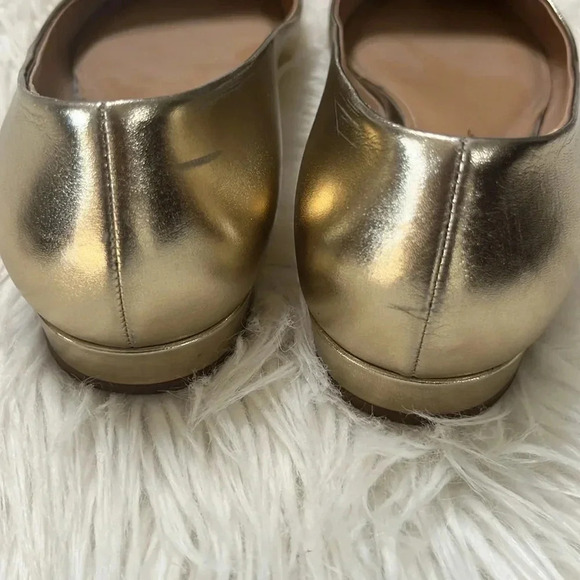 Salvatore Ferragamo - Zeri Golden pointed ballets - Picture 8 of 16